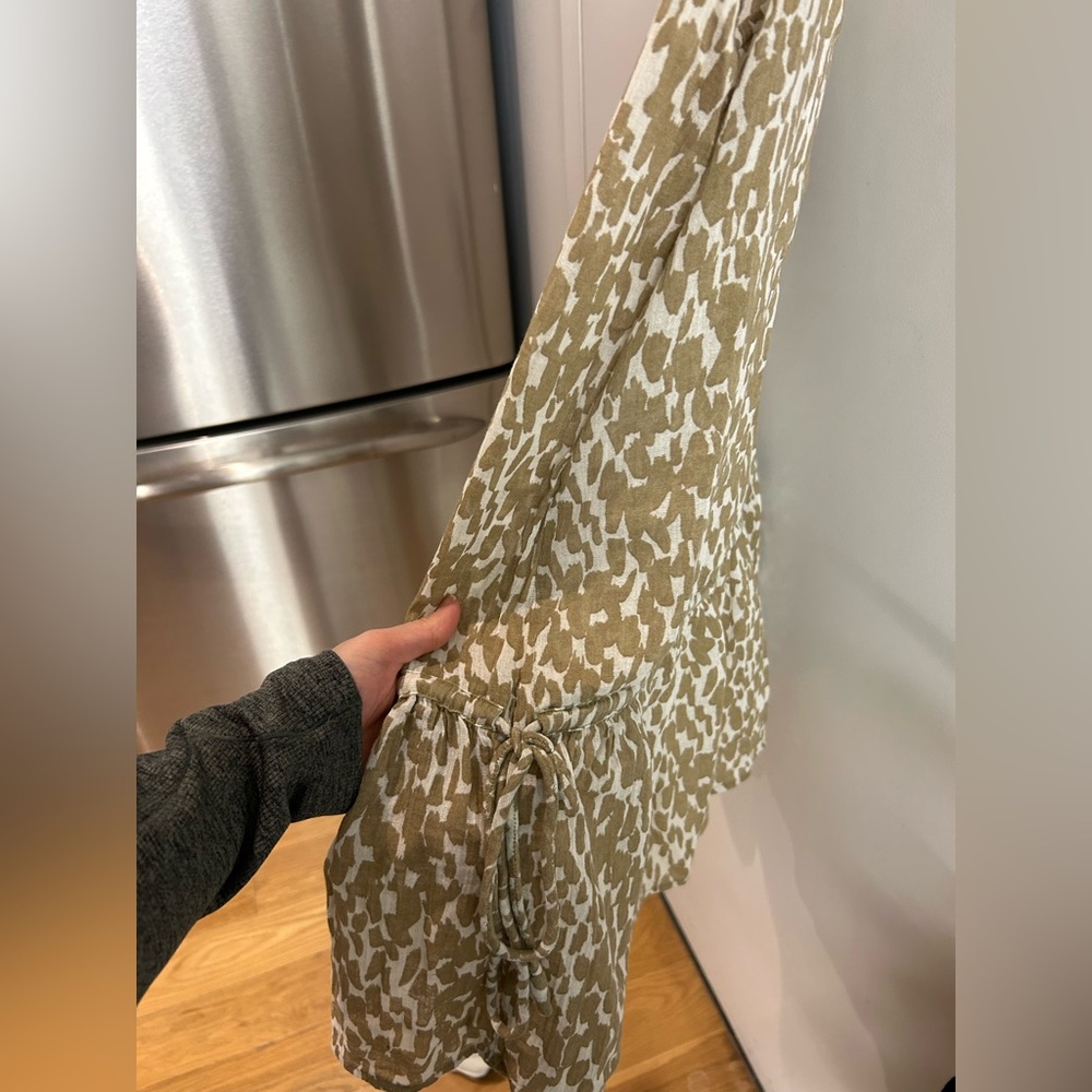 J Crew printed cotton coverup- Small - Picture 3 of 5